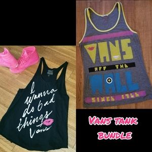 2 Vans tanks bundle